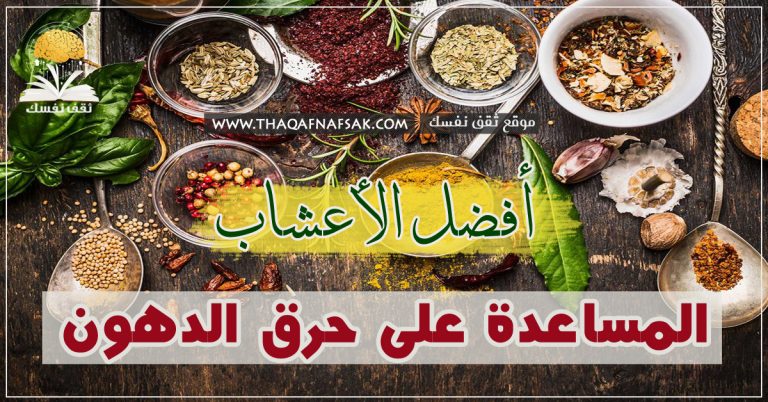 أعشاب حرق الدهون