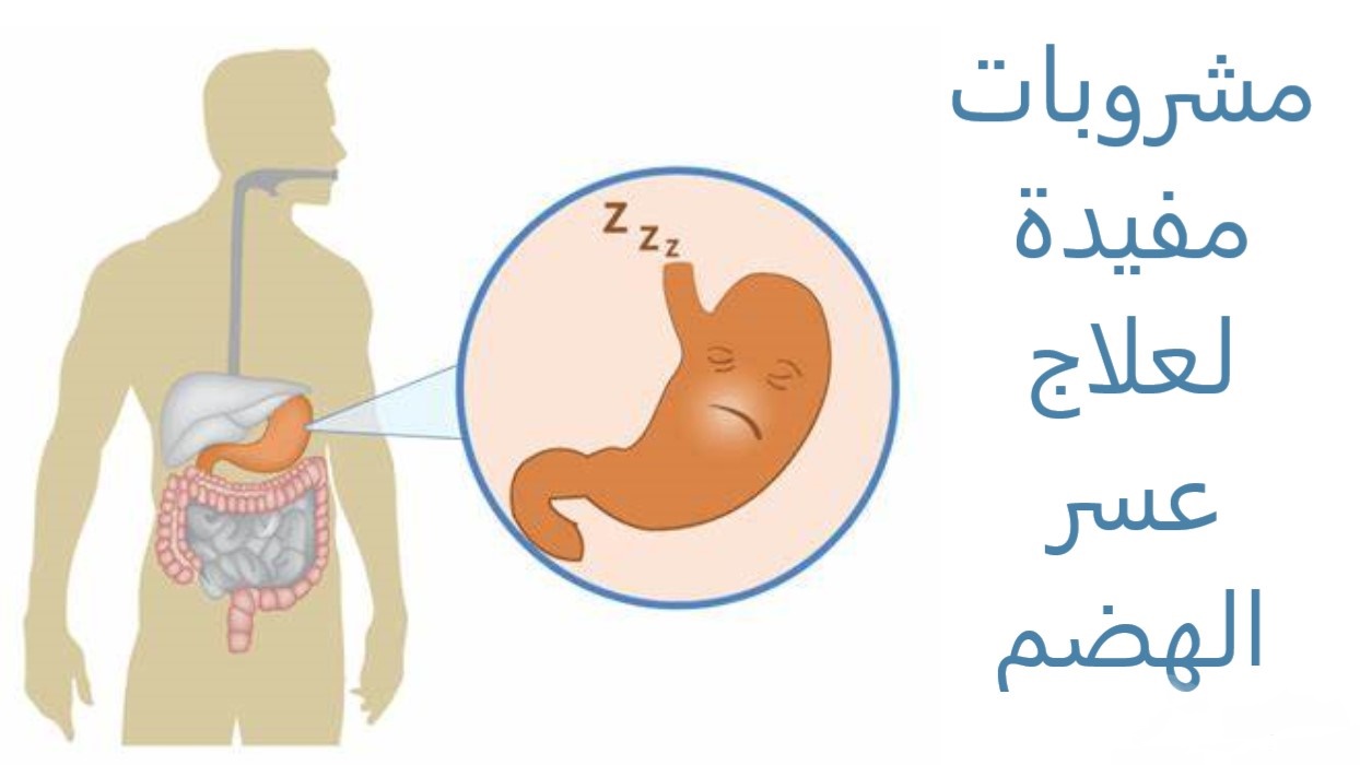 مشروبات مفيدة لعلاج عسر الهضم مجربة